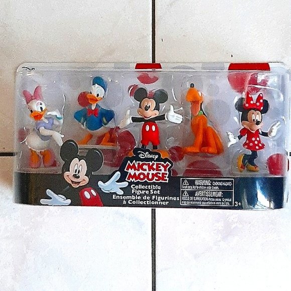 Disney Other - Mickey Mouse Collectible Figure Set